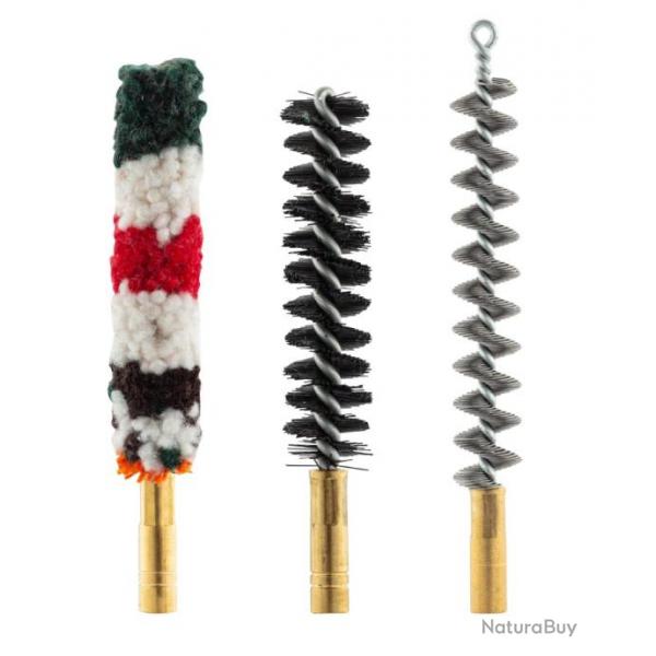 Set de 3 Brosses spirales Pour Calibre 14mm