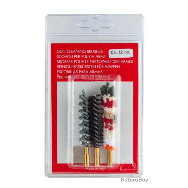 Set de 3 Brosses spirales Pour Calibre 12mm