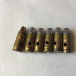 VENDU PAR LE-CUIRASSIER LOT DE 6 BALLES  9 MM  WCC LAPUNA