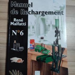 Manuel de rechargement René Malfatti N°6