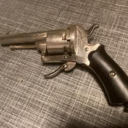 Revolver à Broche 7,5 Nickelé