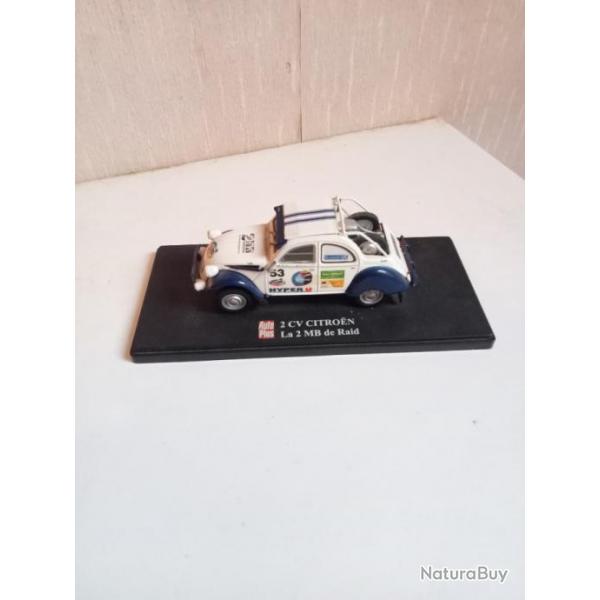 2CV citroen la 2 mB de raid 1:43