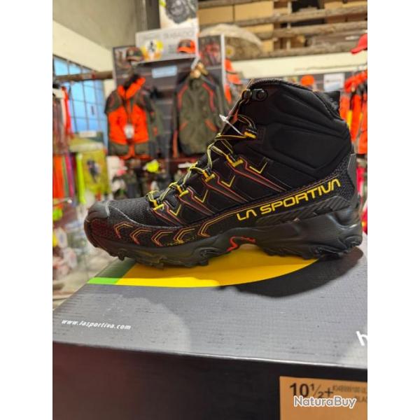 ultra raptor mid black yellow La Sportiva