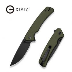 Couteau Civivi Merit OD Green Lame Acier 14C28N Manche G10 IKBS Clip Liner Lock CIVC240122