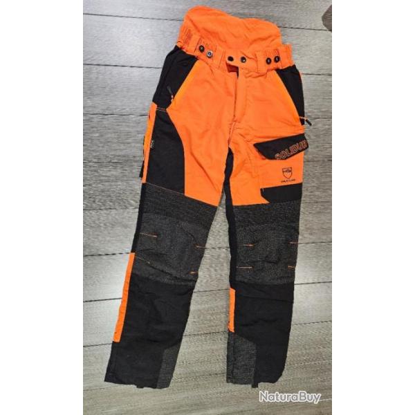 Pantalon anti coupure technique Classe 1A Infinity taille S comme neuf