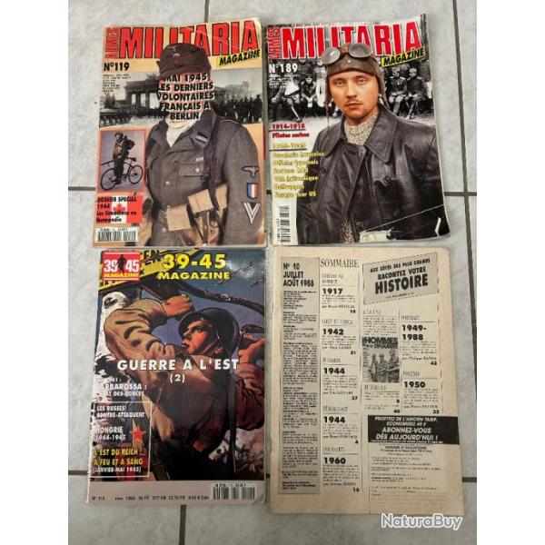 Lot ARMES MILITARIA N119 ( 1995), 189, 39/45  honved,Homme de guerre n 10