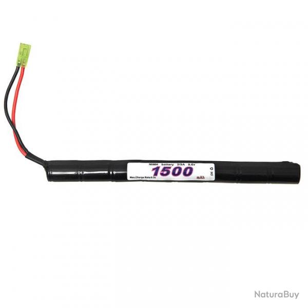 Batterie NiMh 9.6v Stick 1500 mAh (101 Inc)