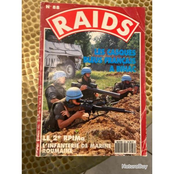 Raids 88 ( septembre 1993) les casques bleus Franais  Bihac, 2RPIMA