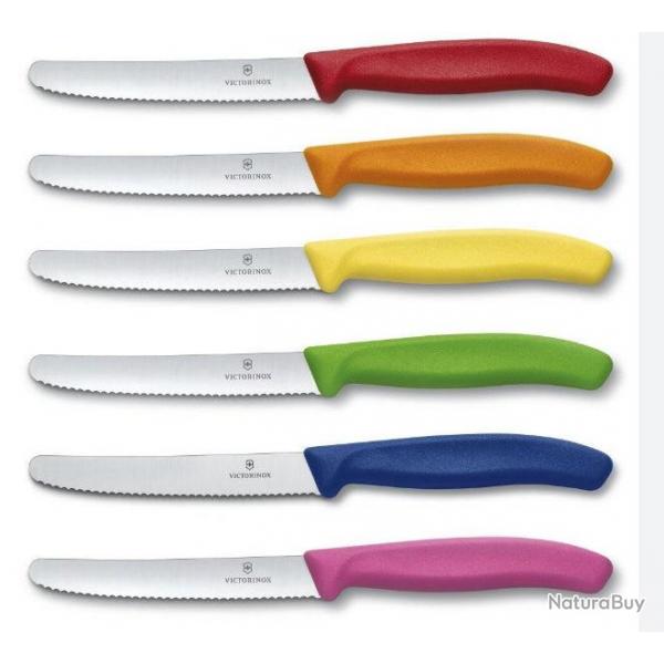 Victorinox 6.7839.6G Set de 6 couteaux