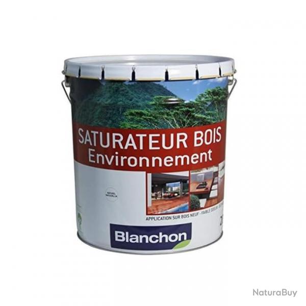 Saturateur bois Blanchon Environnement Biosourc 20L nuancier bois exotique aspect mat