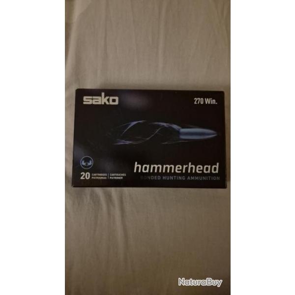 Munitions Sako hammerhead 270