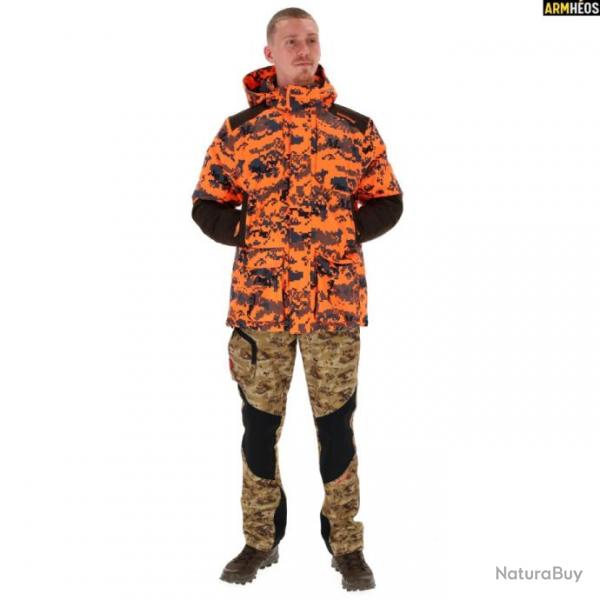 WINCHESTER VESTE DE POSTE ICELAND,CAMO ORANGE DIGI BLAZE