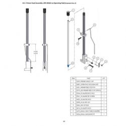 Dillon 13869 Tige de commande Rev. S/S pour RL550