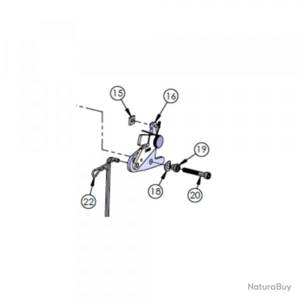 Dillon 13871 Cube de manivelle Bell pour XL750