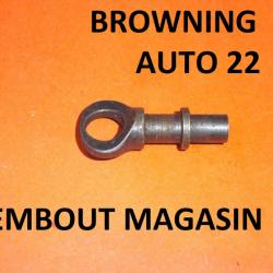 embout acier tube magasin BROWNING AUTO22 calibre 22lr auto 22 - VENDU PAR JEPERCUTE (D23B896)