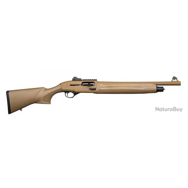 Fusil semi auto 1301 tactical news ghost sight + pica FDE cal.12/76 canon 74cm