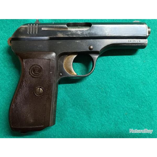 RARISSIME Pistolet CZ27 32 Acp/7.65