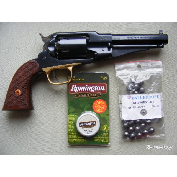 REVOLVER "REMINGTON 1858 modle SHERIFF" PIETTA CAL.44