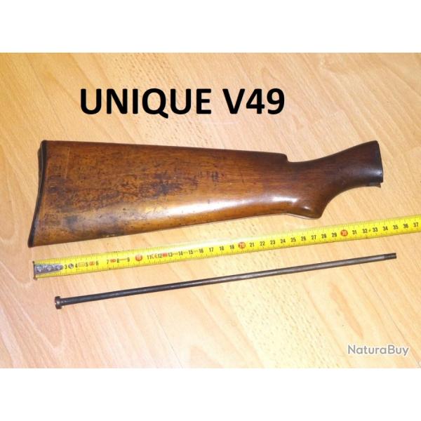 crosse + tirant + plaque carabine UNIQUE V49 UNIQUE V 49 - VENDU PAR JEPERCUTE (a7428)