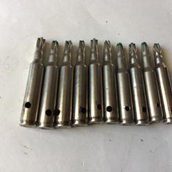 VENDU PAR LE-CUIRASSIER  LOT DE 10 BALLES FEUILLETTE CALIBRE 5,56