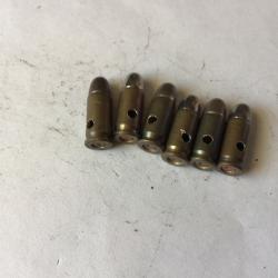 VENDU PAR LE-CUIRASSIER  N°10 LOT DE 6 BALLES  CALIBRE 7,65 MM