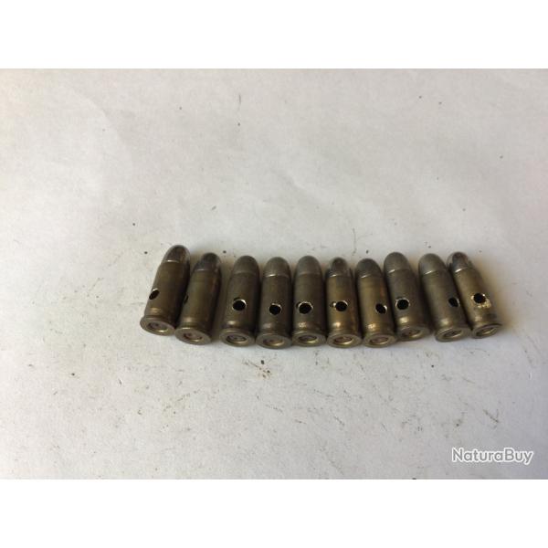 VENDU PAR LE-CUIRASSIER  N7 LOT DE 10 BALLES  CALIBRE 7,65 MM