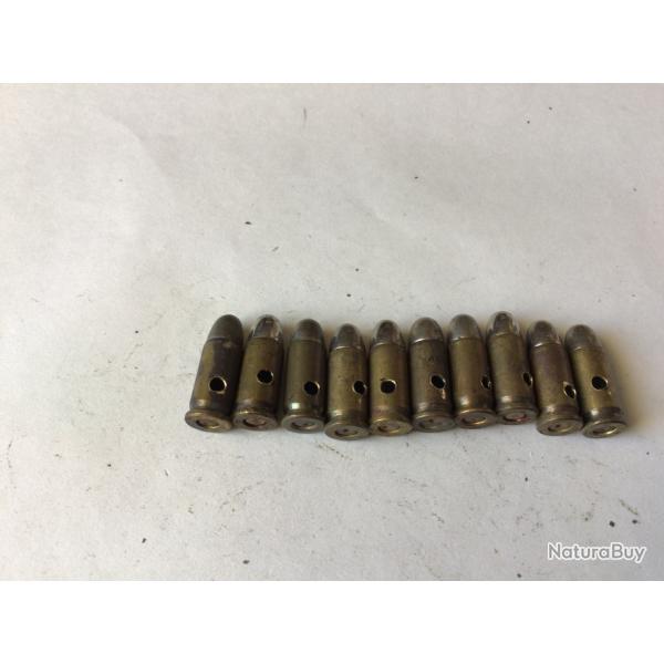 VENDU PAR LE-CUIRASSIER  N6 LOT DE 10 BALLES  CALIBRE 7,65 MM