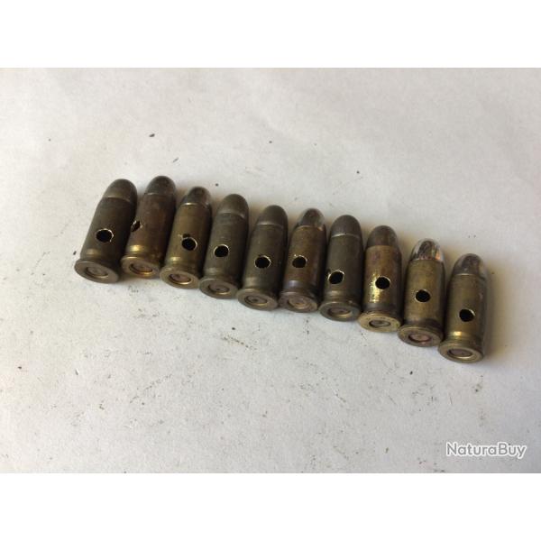 VENDU PAR LE-CUIRASSIER  N5 LOT DE 10 BALLES  CALIBRE 7,65 MM