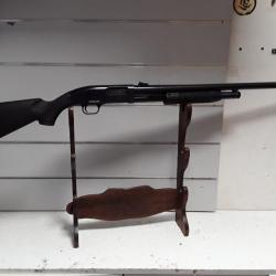 FUSIL À POMPE MOSSBERG MODELE MAVERICK CAL 12 CH 76 CAN 61 OCCASION COMME NEUF