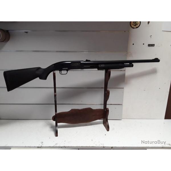 FUSIL  POMPE MOSSBERG MODELE MAVERICK CAL 12 CH 76 CAN 61 OCCASION COMME NEUF