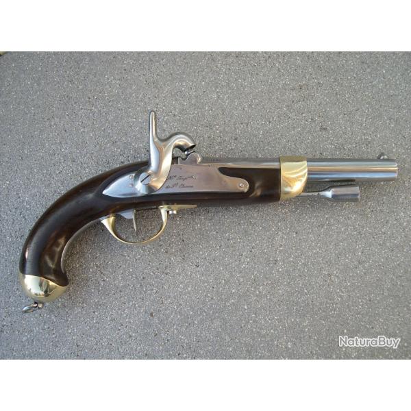 EXCEPTIONNEL PISTOLET 1822 T BIS de cavalerie.