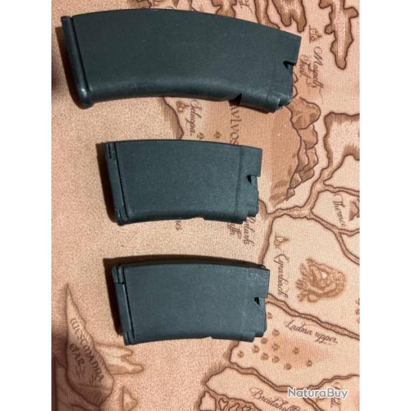 Lot de 3 chargeurs pour carabine 22lr TOZ 78