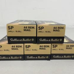 !! NEUF !! BALLES SELLIER&BELLOT CALIBRE 44RM SP 15.55gr PAR 250