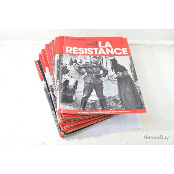 Le colonel Rmy raconte la rsistance, ditions Atlas. Collection revues historiques militaria WW2