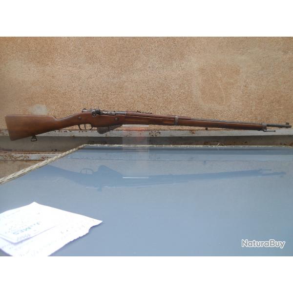 FUSIL BERTHIER MODELE 07/15 M16 CALIBRE 8x51R