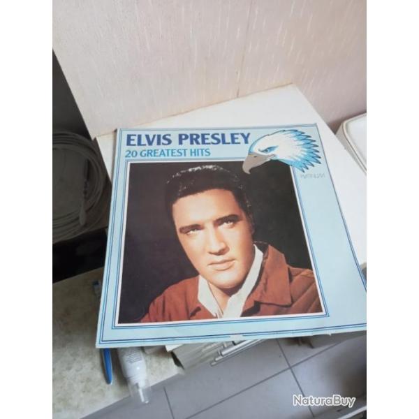 disque vinyle 33 tours Elvis Presey platinum