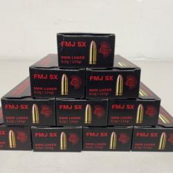 !! NEUF !! BALLES GECO 9x19MM PARA FMJ 124gr PAR 500