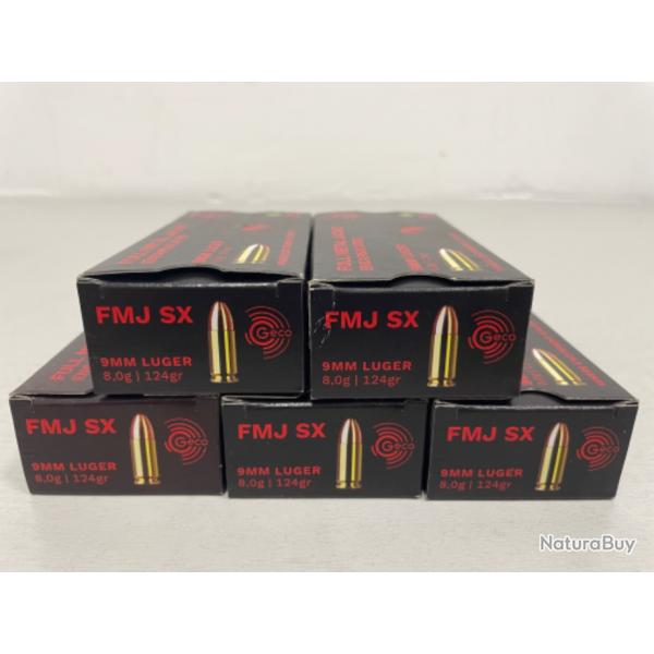 !! NEUF !! BALLES GECO 9x19MM PARA FMJ 124gr PAR 250