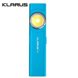 Lampe de poche de travail Klarus E5 - 470 Lumens - Bleu Clair