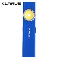 Lampe de poche de travail Klarus E5 - 470 Lumens - Bleu Starry