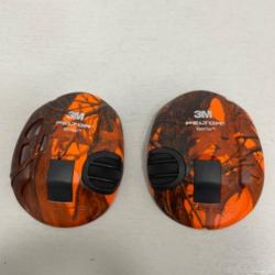 !! NEUF !! COQUE ORANGE CAMO POUR CASQUE PELTOR SPORT-TAC