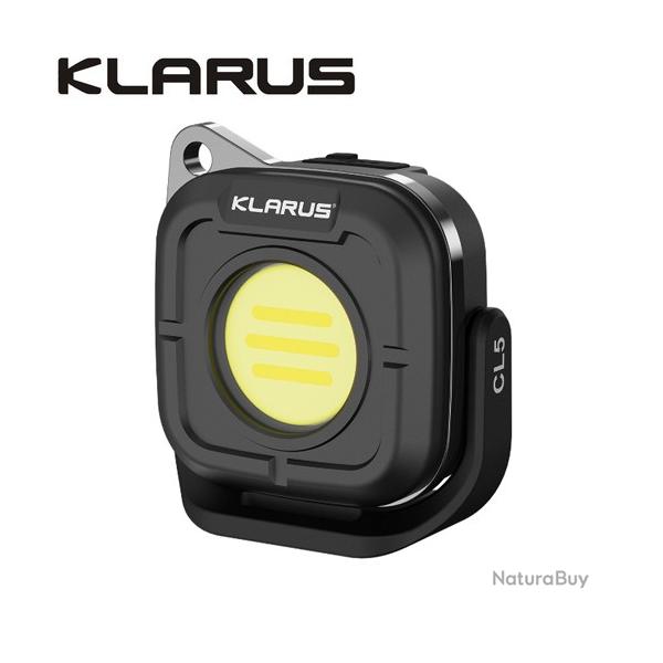 Lanterne de camping Klarus CL5 - 650 Lumens - Compacte lgre, Rechargeable - NOIR