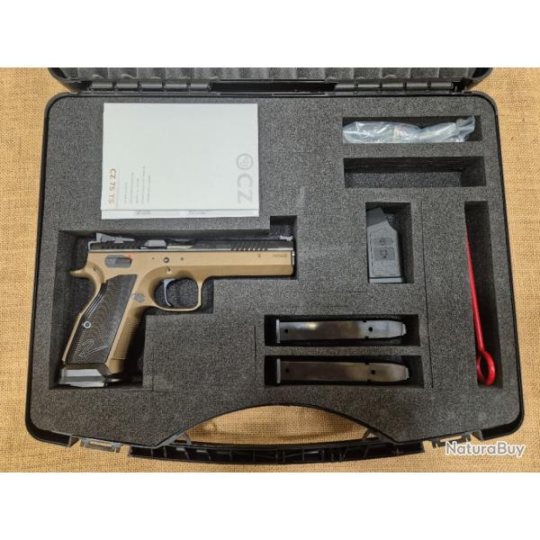 Pistolet CZ 75 TS 2 Deep Bronze calibre 9x19