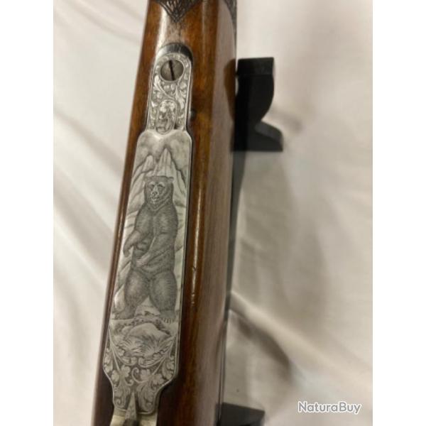 Carabine Artisanale Belge de la marque - Le Fusil Liegeois - cal 7x64, gravure artisanale fait main