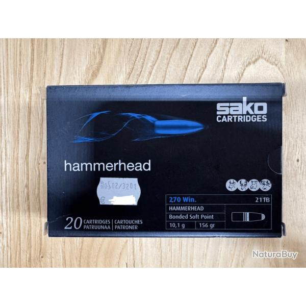 Sako Hammerhead 270 win 156 grs