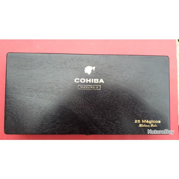 Coffret vide  cigares Cohiba Maduro 5 - 25 Magicos