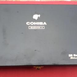 Coffret vide à cigares Cohiba Maduro 5 - 25 Genios