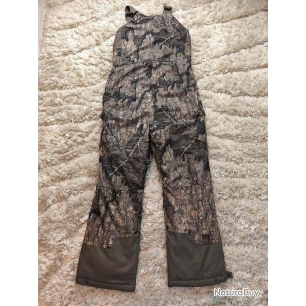 Salopette Pantalon Magellan de chasse chaude matelass camouflage sans bruit Taille L