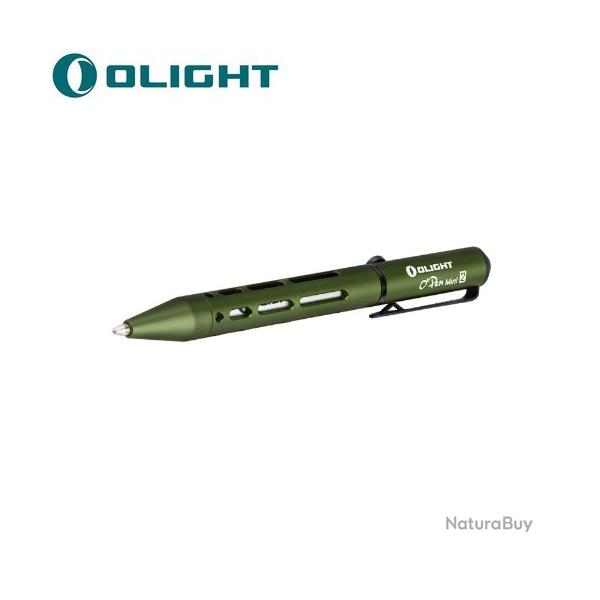 Olight O'Pen Mini 2 - Stylo et Crayon 2 en 1  bouton type S - OD Vert