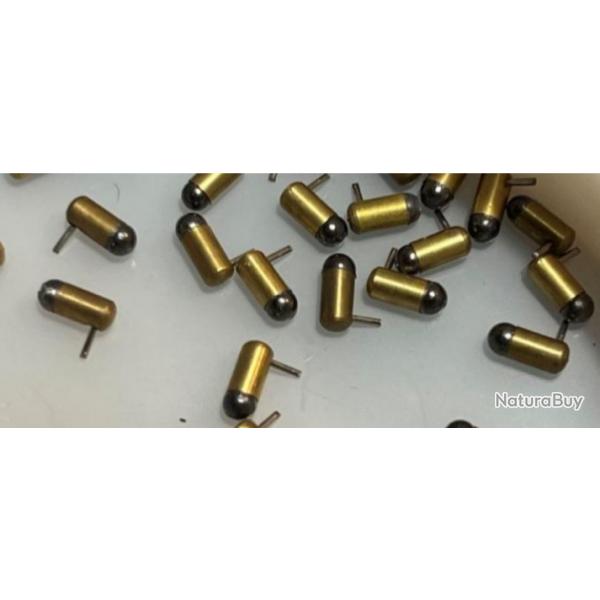 Balles 2mm pour pistolet berloque. L'unit.